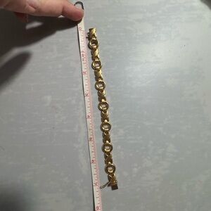 Vintage solid 14k gold bracelet